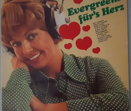 Various – "Evergreens Für's Herz" (CBS Special Products – LSP 13007) Cover Vorderseite