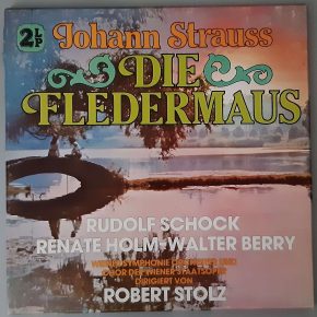 Johann Strauss – "Die Fledermaus" (Everest – S-463/2) Box Vorderseite Johann Strauss – "Die Fledermaus" (Everest – S-463/2) Box Vorderseite
