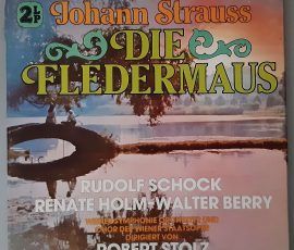 Johann Strauss – "Die Fledermaus" (Everest – S-463/2) Box Vorderseite Johann Strauss – "Die Fledermaus" (Everest – S-463/2) Box Vorderseite