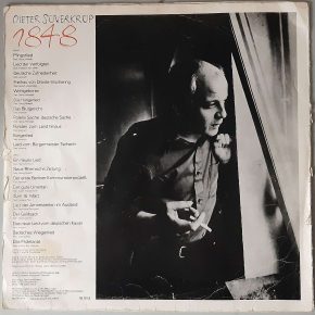 Dieter Süverkrüp – "1848" (AMIGA - 8 55 410) Cover Rückseite Dieter Süverkrüp – "1848" (AMIGA - 8 55 410) Cover Rückseite