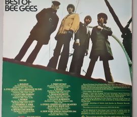Bee Gees – "Best Of Bee Gees" (RSO – SO 874) Cover Rückseite Bee Gees – "Best Of Bee Gees" (RSO – SO 874) Cover Rückseite