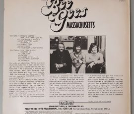The Bee Gees – "Massachusetts" (Contour – CN 2002) Cover Rückseite The Bee Gees – "Massachusetts" (Contour – CN 2002) Cover Rückseite