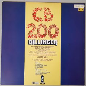 Dillinger – "CB 200 (Island Records – ILPS 9385) Cover Rückseite