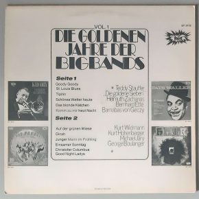 Various – "Die Goldenen Jahre Der Bigbands Vol. 1" (Hit – ST 5115) Cover Rückseite Various – "Die Goldenen Jahre Der Bigbands Vol. 1" (Hit – ST 5115) Cover Rückseite