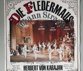 Johann Strauß – "Die Fledermaus (Operettenquerschnitt)" (ETERNA – 8 25 532) Cover Vorderseite Johann Strauß – "Die Fledermaus (Operettenquerschnitt)" (ETERNA – 8 25 532) Cover Vorderseite