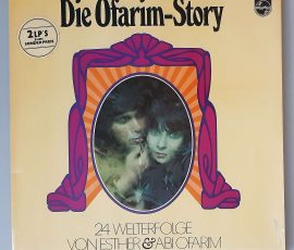 Esther & Abi Ofarim – "Die Ofarim-Story" (Philips – 6499 754/55) Cover Vorderseite Esther & Abi Ofarim – "Die Ofarim-Story" (Philips – 6499 754/55) Cover Vorderseite