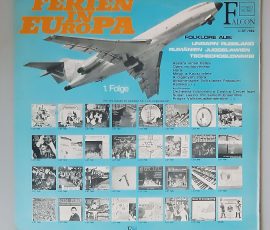 Various – Ferien In Europa 1. Folge – Folklore" (Falcon – L-ST 7062) Cover Rückseite Various – Ferien In Europa 1. Folge – Folklore" (Falcon – L-ST 7062) Cover Rückseite