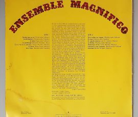 Ensemble Magnifico – "Ensemble Magnifico" (AMIGA – 8 55 195) Cover Rückseite Ensemble Magnifico – "Ensemble Magnifico" (AMIGA – 8 55 195) Cover Rückseite