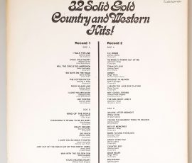 Various – "32 Solid Gold Country And Western Hits!" (BRC – 31 064 9) Cover Rückseite Various – "32 Solid Gold Country And Western Hits!" (BRC – 31 064 9) Cover Rückseite