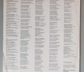 Various – "All Mein Gedanken, Die Ich Hab - Volkslieder") (ETERNA – 8 35 040) Cover Rückseite Various – "All Mein Gedanken, Die Ich Hab - Volkslieder") (ETERNA – 8 35 040) Cover Rückseite