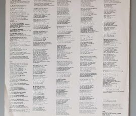 Various – "All Mein Gedanken, Die Ich Hab - Volkslieder") (ETERNA – 8 35 040) Cover Rückseite Various – "All Mein Gedanken, Die Ich Hab - Volkslieder") (ETERNA – 8 35 040) Cover Rückseite