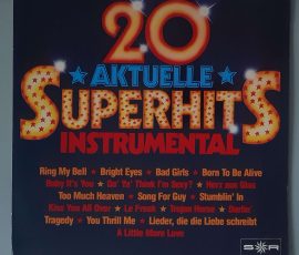 Orchester Tony Anderson – "20 Aktuelle Superhits " (SR International – 30 283 6) Cover Vorderseite Orchester Tony Anderson – "20 Aktuelle Superhits " (SR International – 30 283 6) Cover Vorderseite