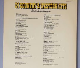 Various – "24 Country & Western Hits - Deutsch Gesungen" (SR International -30 939 3) Cover Rückseite Various – "24 Country & Western Hits - Deutsch Gesungen" (SR International -30 939 3) Cover Rückseite