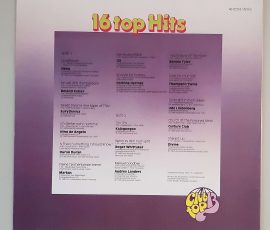Various – "16 Top Hits- Aus Den Hitparaden Juli August 1983" (Club Top 13–460238) Cover Rückseite