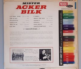 Acker Bilk – " Mr. Acker Bilk" (Mode Disques – MDINT 9267) Cover Rückseite Acker Bilk – " Mr. Acker Bilk" (Mode Disques – MDINT 9267) Cover Rückseite