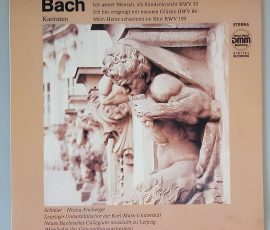 Johann Sebastian Bach – "Kantaten" (Eterna – 7 29 185) Cover Vorderseite Johann Sebastian Bach – "Kantaten" (Eterna – 7 29 185) Cover Vorderseite