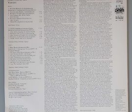 Johann Sebastian Bach – "Kantaten" (Eterna – 7 29 185) Cover Rückseite Johann Sebastian Bach – "Kantaten" (Eterna – 7 29 185) Cover Rückseite