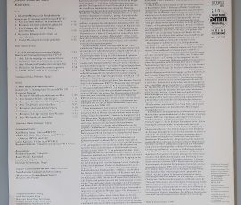 Johann Sebastian Bach – "Kantaten" (Eterna – 7 29 185) Cover Rückseite Johann Sebastian Bach – "Kantaten" (Eterna – 7 29 185) Cover Rückseite