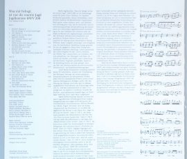 J. S. Bach – "Kantaten - Was Mir Behagt Ist Nur Die Muntre Jagd BWV 208" (ETERNA – 8 27 029) Cover Rückseite J. S. Bach – "Kantaten - Was Mir Behagt Ist Nur Die Muntre Jagd BWV 208" (ETERNA – 8 27 029) Cover Rückseite