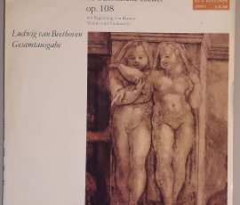 Ludwig van Beethoven "25 Schottische Lieder Op. 108 (Mit Begleitung Von Klavier... (ETERNA – 8 26 385) Cover Vorderseite Ludwig van Beethoven "25 Schottische Lieder Op. 108 (Mit Begleitung Von Klavier... (ETERNA – 8 26 385) Cover Vorderseite