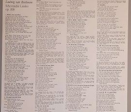 Ludwig van Beethoven "25 Schottische Lieder Op. 108 (Mit Begleitung Von Klavier... (ETERNA – 8 26 385) Infoblatt Ludwig van Beethoven "25 Schottische Lieder Op. 108 (Mit Begleitung Von Klavier... (ETERNA – 8 26 385) Infoblatt