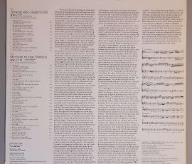 J.S. Bach "Kantaten - Schweigt Stille, Plaudert Nicht BWV 211 (Kaffeekantate).." (ETERNA – 8 26 874) Cover Rückseite J.S. Bach "Kantaten - Schweigt Stille, Plaudert Nicht BWV 211 (Kaffeekantate).." (ETERNA – 8 26 874) Cover Rückseite