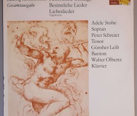 Ludwig van Beethoven "Patriotische Gesänge, Besinnliche Lieder, Liebeslieder (Supplement)" (ETERNA – 8 26 260) Cover Vorderseite Ludwig van Beethoven "Patriotische Gesänge, Besinnliche Lieder, Liebeslieder (Supplement)" (ETERNA – 8 26 260) Cover Vorderseite