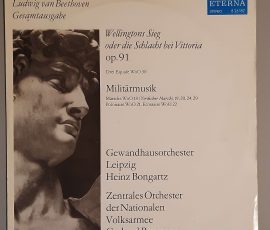 L. v. Beethoven "Wellingtons Sieg Oder Die Schlacht Bei Vittoria Op. 91 /Militärmusik (ETERNA 826 182) Cover Vorderseite L. v. Beethoven "Wellingtons Sieg Oder Die Schlacht Bei Vittoria Op. 91 /Militärmusik (ETERNA 826 182) Cover Vorderseite