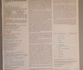 L. v. Beethoven "Wellingtons Sieg Oder Die Schlacht Bei Vittoria Op. 91 /Militärmusik (ETERNA 826 182) Cover Rückseite L. v. Beethoven "Wellingtons Sieg Oder Die Schlacht Bei Vittoria Op. 91 /Militärmusik (ETERNA 826 182) Cover Rückseite