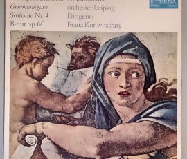Ludwig van Beethoven "Sinfonie Nr. 4 B-dur Op. 60" (ETERNA – 8 25 413) Cover Vorderseite Ludwig van Beethoven "Sinfonie Nr. 4 B-dur Op. 60" (ETERNA – 8 25 413) Cover Vorderseite