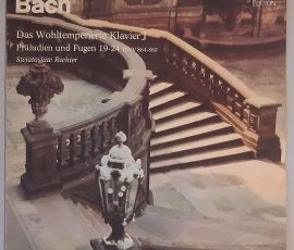 J. S. Bach – "Das Wohltemperierte Klavier I - Präludien Und Fugen 19-24 BWV 864- Cover Vorderseite J. S. Bach – "Das Wohltemperierte Klavier I - Präludien Und Fugen 19-24 BWV 864- Cover Vorderseite