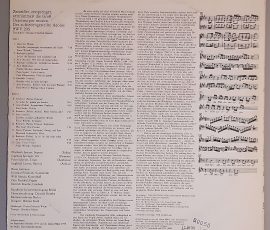 J. S. Bach – "Kantaten, Der Zufriedengestellte Äolus (BWV 20" (ETERNA– 8 26 582) Cover Rückseite J. S. Bach – "Kantaten, Der Zufriedengestellte Äolus (BWV 20" (ETERNA– 8 26 582) Cover Rückseite