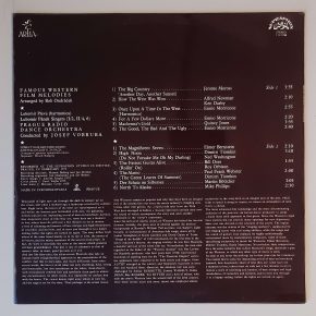 Prague Radio Dance Orchestra – "Famous Western Film Melodies" (Supraphon 1113 1788) Cover Rückseite Prague Radio Dance Orchestra – "Famous Western Film Melodies" (Supraphon 1113 1788) Cover Rückseite