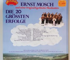 Ernst Mosch Und Egerländer Musikant "Die 20 Grössten Erfolge" (Arcade– ADE G 38) Cover Rückseite Ernst Mosch Und Egerländer Musikant "Die 20 Grössten Erfolge" (Arcade– ADE G 38) Cover Rückseite