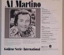 Al Martino – "Goldene Serie International" (Capitol Records – 66 834 3) Cover Rückseite Al Martino – "Goldene Serie International" (Capitol Records – 66 834 3) Cover Rückseite