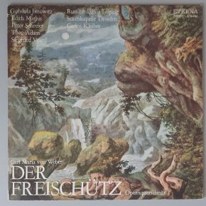 Carl Maria von Weber "Der Freischütz" (Querschnitt) (ETERNA – 8 26 430) Cover Vorderseite Carl Maria von Weber "Der Freischütz" (Querschnitt) (ETERNA – 8 26 430) Cover Vorderseite