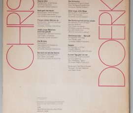 Chris Doerk – "Chris Doerk" (AMIGA – 8 55 302) Cover Rückseite Chris Doerk – "Chris Doerk" (AMIGA – 8 55 302) Cover Rückseite