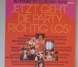Orchester "Allotria" – Jetzt Geht Die Party Richtig Los (50 Knüller Am Laufenden Band) (AMIGA – 8 55 882) Cover Vorderseite