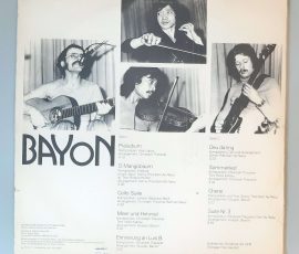 Bayon – "Bayon" (AMIGA – 8 55 570) Cover Rückseite Bayon – "Bayon" (AMIGA – 8 55 570) Cover Rückseite