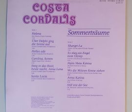 Costa Cordalis – "Sommerträume" (AMIGA – 8 56 257) Cover Rückseite Costa Cordalis – "Sommerträume" (AMIGA – 8 56 257) Cover Rückseite