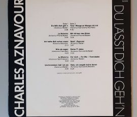 Charles Aznavour - "Du Lässt Dich Geh'n" (AMIGA – 8 55 951) Cover Rückseite Charles Aznavour - "Du Lässt Dich Geh'n" (AMIGA – 8 55 951) Cover Rückseite