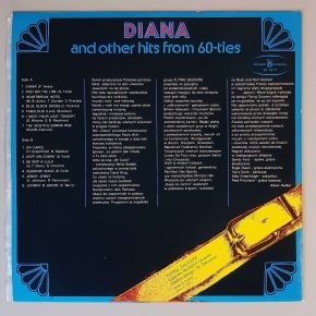 Flying Saucers – "Diana And Other Hits From 60-ties" (Polskie Nagrania Muza SX 1677) Cover Rückseite Flying Saucers – "Diana And Other Hits From 60-ties" (Polskie Nagrania Muza SX 1677) Cover Rückseite