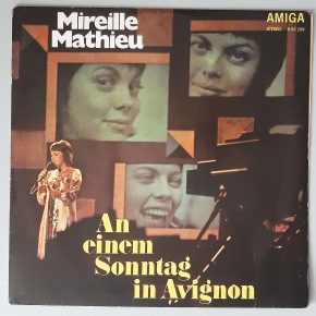 Mireille Mathieu – "An Einem Sonntag In Avignon" (AMIGA – 8 55 259) Cover Vorderseite Mireille Mathieu – "An Einem Sonntag In Avignon" (AMIGA – 8 55 259) Cover Vorderseite