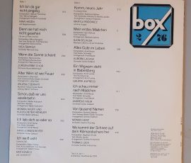 Various - "Box Nr. 2/76" (AMIGA – 8 55 467) Cover Rückseite Various - "Box Nr. 2/76" (AMIGA – 8 55 467) Cover Rückseite