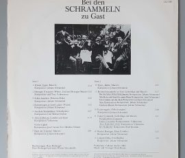 Hans Recknagel Und Seine Wiener Schrammeln – "Bei Den Schrammeln Zu Gast" (AMIGA 8 45 188) Cover Rückseite Hans Recknagel Und Seine Wiener Schrammeln – "Bei Den Schrammeln Zu Gast" (AMIGA 8 45 188) Cover Rückseite