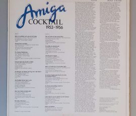 Various – "AMIGA-Cocktail 1953-1956" (AMIGA – 8 50 828) Cover Rückseite Various – "AMIGA-Cocktail 1953-1956" (AMIGA – 8 50 828) Cover Rückseite