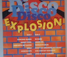 Various – "Disco Explosion" (Contona Music – LP-7601) Cover Rückseite Various – "Disco Explosion" (Contona Music – LP-7601) Cover Rückseite
