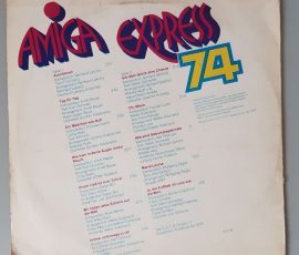 Various – "Amiga-Express 1974" ( AMIGA – 8 55 406) Cover Rückseite Various – "Amiga-Express 1974" ( AMIGA – 8 55 406) Cover Rückseite