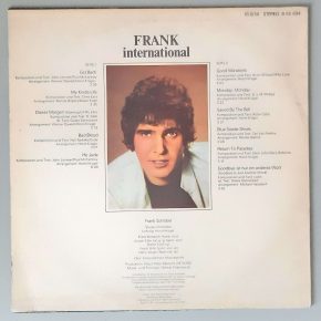 Frank Schöbel – "Frank International" (AMIGA – 8 55 694) Cover Rückseite Frank Schöbel – "Frank International" (AMIGA – 8 55 694) Cover Rückseite