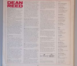 Dean Reed – "Dean Reed" (Мelodia AMIGA – 8 55 304) Cover Rückseite Dean Reed – "Dean Reed" (Мelodia AMIGA – 8 55 304) Cover Rückseite